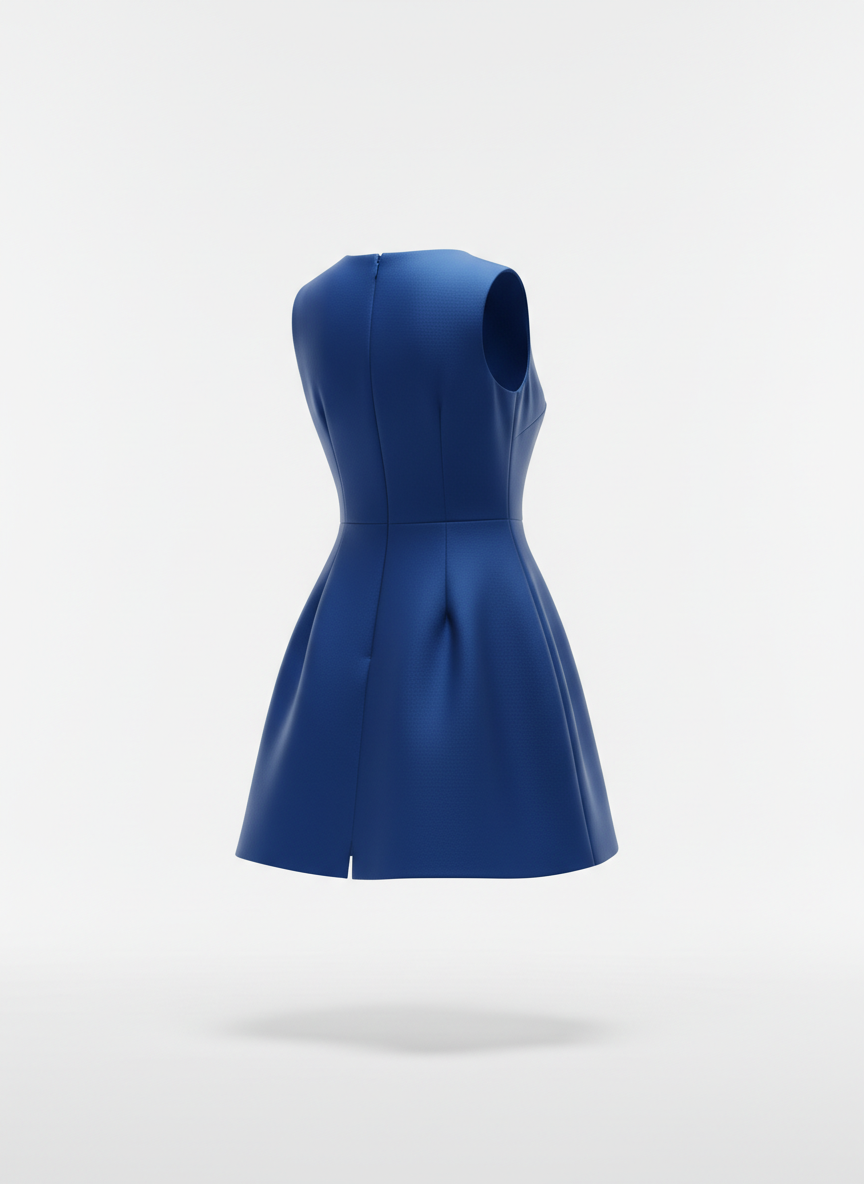Women's Blue Mini Dress