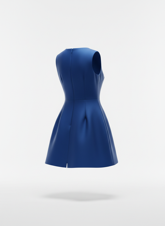 Women's Blue Mini Dress