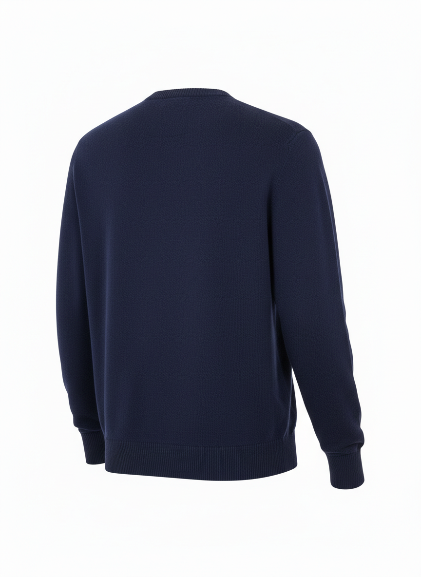 Women's Navy Crewneck Sweater