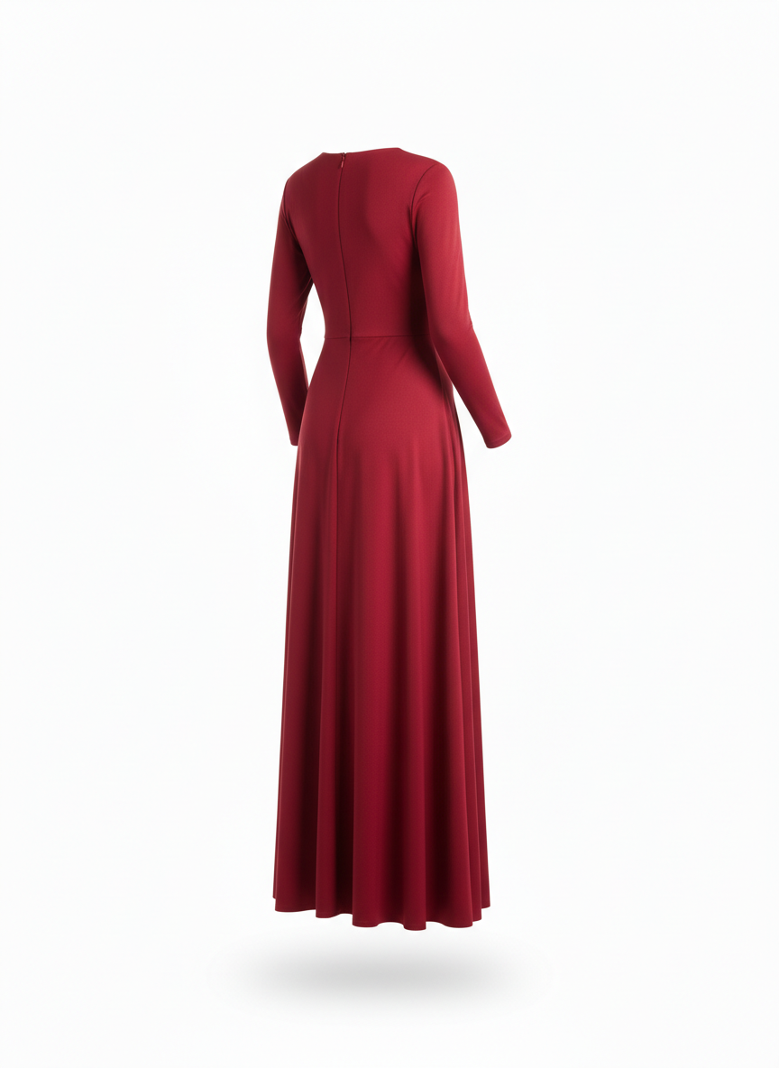 Women's Red Maxi Dress