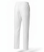 Men White Relaxed Summer Pants
