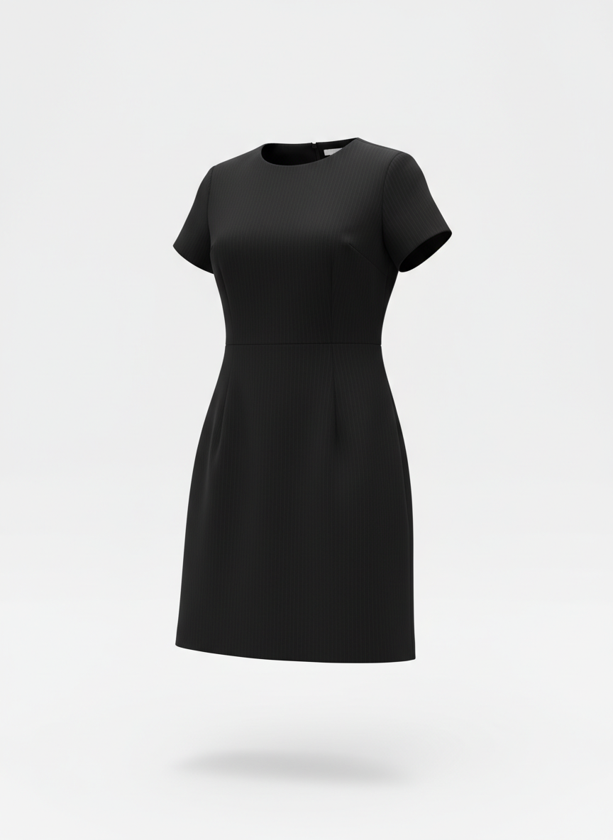 Women's Black Shift Dress