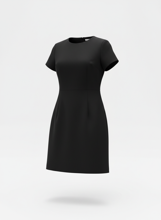 Women's Black Shift Dress