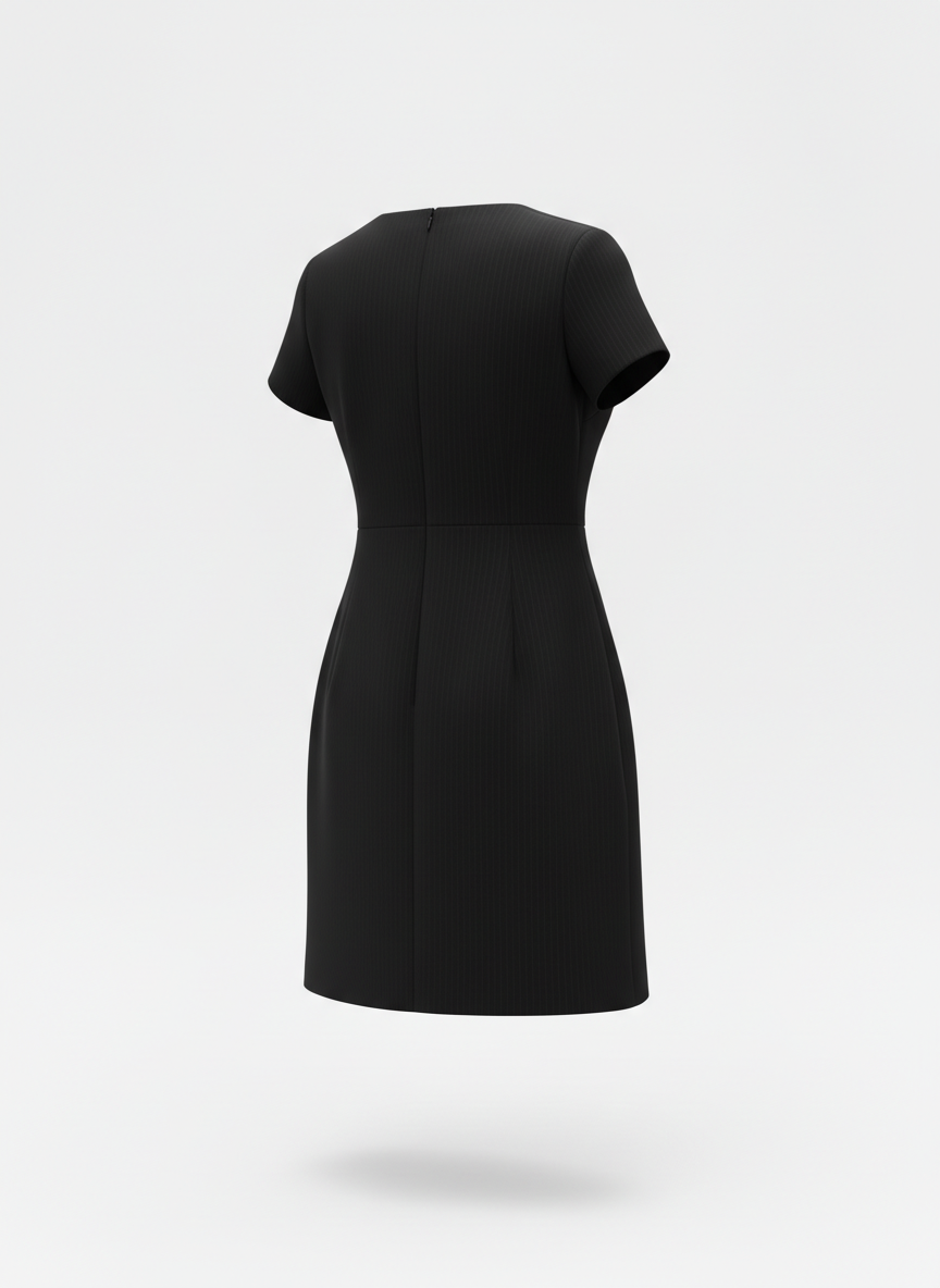 Women's Black Shift Dress