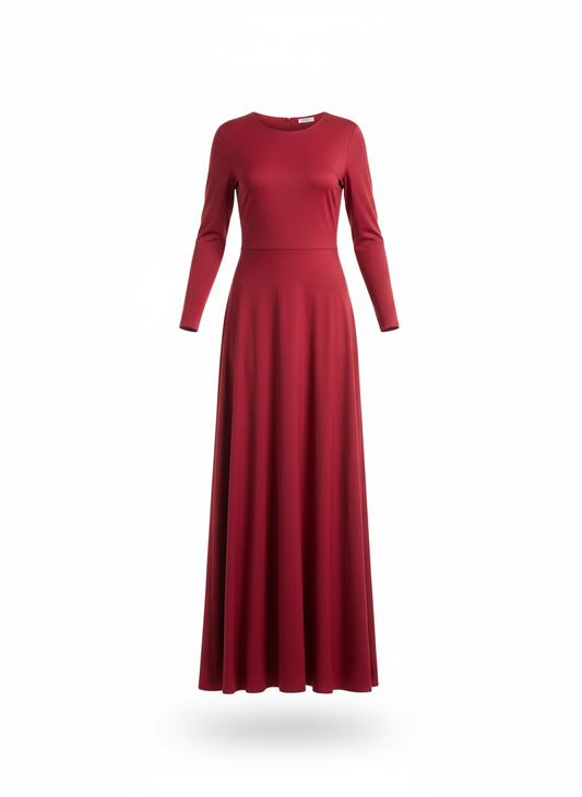 Women's Red Maxi Dress